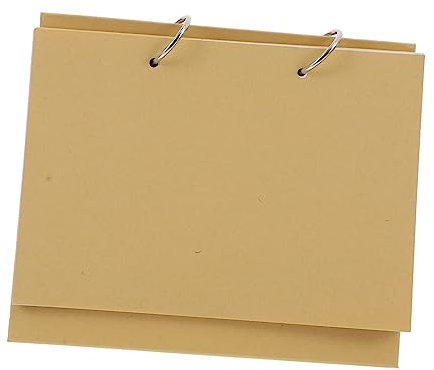 Leeres Selbstgemacht Kalenderbuch 8 Zoll mit 13 Seiten aus Kraftpapier