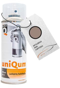 uniQum Autolack Spraydose für MITSUBISHI PINK CMR17004 Autolack Reparatur 400 ml