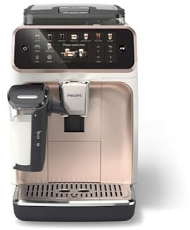 Philips EP5543/80 Vollautomat LatteGo Espressomaschine, Serie 5500, SilentBrew Technologie, Schnellstart, aromatischer Kaffee aus frisch gemahlenen Bohnen, 20 heiße und kalte Getränke
