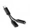 2 in 1 USB C to 3.5mm Jack Headphone and Charger Adapter Aux to Type C Audio Charge Cable Splitter Fast Charging for Samsung Galaxy Ultra/S22/S21/S20 Pixel 8/7 iPhone 15 and More Type C Devices