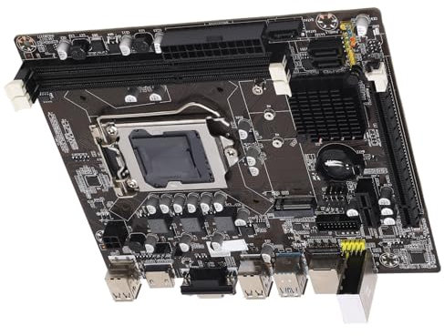 Supporto Scheda Madre DDR3 1155 Pin Processore I3 I5 I7 2 DDR3 1000M Interfaccia di Rete Potenza Stabile Gaming, Accessori Professionali