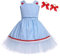 ABEHIK Dorothy Costume d'Halloween pour Fille Robe Lion Épouvantail Robe de Jeu de Rôle sur le Thème du Film Robe Poncho avec Tablier Pièce de Tête Fantaisie Carnaval Noël Cosplay Bleu 12-18mois