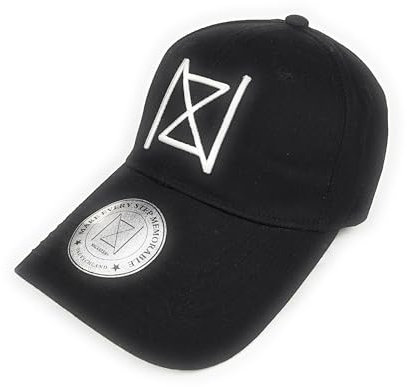 NIGAXZER Unisex Baseball Cap, Unisex Baseball Cap for Men and Women, Adjustable Strapback Baseball Cap with Peak, Cotton Baseball Cap (DE/NL/SE/PL, Alphanumerisch, Einheitsgröße, Groß, Black)