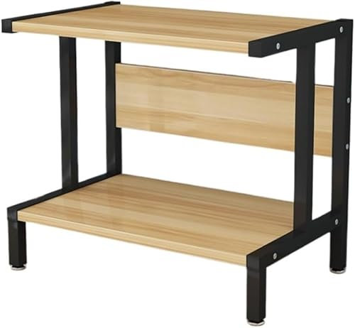 Microwave oven stand Microwave oven stand Desktop printer stand Office stand Kitchen microwave oven stand Multi-layer floor storage rack Microwave oven stand Microwave oven stand ((Size:60x40x55cm)