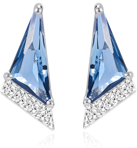 QUADRI – Ohrstecker Silber 925 Damen - Ohrringe Damen - Ohrringe stecker | Damen Ohrstecker - Schmuck Damen Hergestellt in Italien – Inklusive Geschenkbo