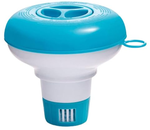 Chlorspender Pool, Schwimmender Chlorspender, Dosierschwimmer Pool Für Whirlpools, Schwimmbäder, Spa-Desinfektions, Wasserpark, Ozeanarium, 12.7 cm