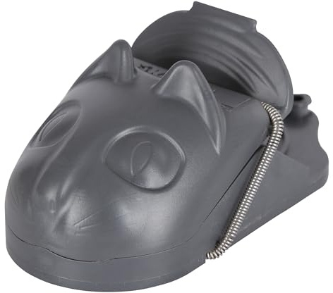 cit Kerbl Mausefalle mouseStop | 2 Stück, 17 × 12,5 × 4,5 cm, Kunststoff, geeichter Auslösemechanismus, robust, langlebig und wiederverwendbar