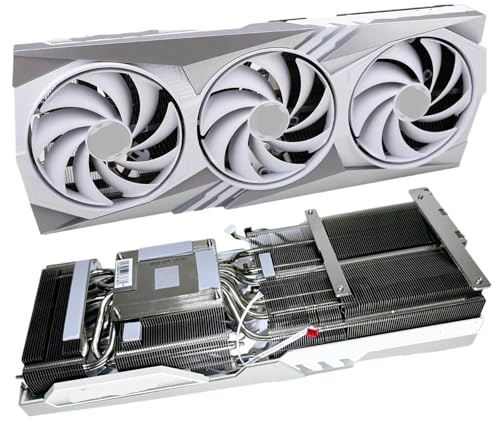 Compatible for MSI RTX 4070 Ti Gaming X Trio blanc noir GPU dissipateur thermique