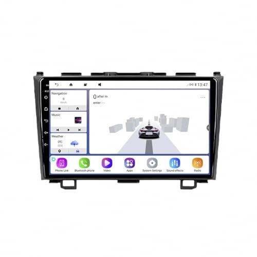 2 Din Android Radio Bluetooth per Honda CR-V 3 RE CRV 2006-2012 Android 15 9 Inches Bluetooth Schermo Macchina Fm Am Usb Per, 4 Core 2G+32G