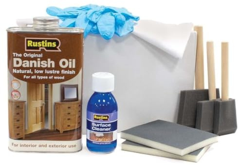 Rustins Solid Wood Worktop Maintenance Kit