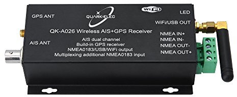 Receptor inalámbrico AIS QK-A026 con GPS