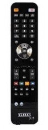 Mando a distancia universal GBC para TV LCD DVD VCR DTT Hi-Fi 4 Color 1 programable completo de pilas