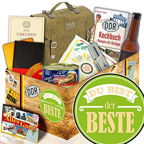 Du bist der Beste/DDR Ostpaket/Geschenk Geburtstag/NVA Box
