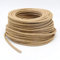 GreenSun Textilkabel 2 adrig Lampenkabel - 2x0,75mm² 10M Seil Kabel Stoffummantelt Stromkabel Elektrokabel Kabel 2 adrig Elektrische Leitungen Lampenkabe Textil Stoffkabel für DIY Pendelleuchte
