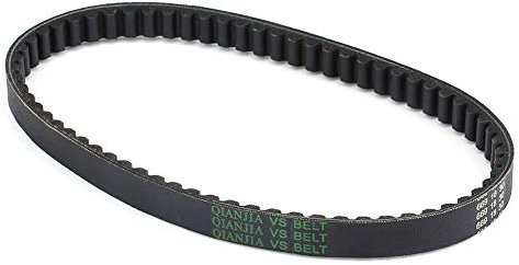 VOBOR Gummi Antriebsriemen, Roller Antriebsriemen Keilriemen Ersatz für GY6 50CC 139QMB Roller 669-18-30 Schwarzer