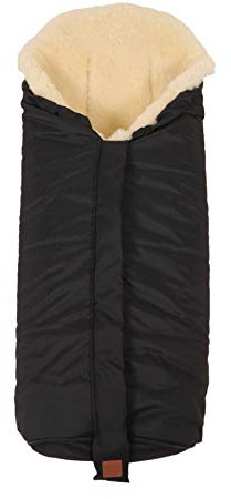 Kaiser 6721225 Kinderwagen Fußsack x-Large, Black
