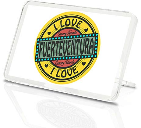 I Love Fuerteventura Vinyl Classic Fridge Magnet - Canary Island Fun #10565