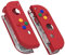 eXtremeRate Carcasa Joycon para Nintendo Switch & OLED Funda de Agarre Reemplazo Shell con Botones para Nintendo Switch Joycons OLED No Incluye Carcasa de Consola(China Rojo)