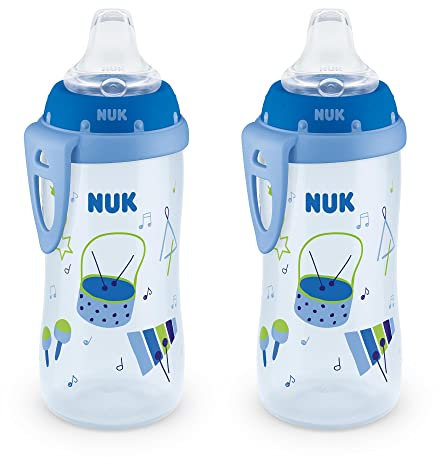 NUK Active Sippy Cup, 10 oz, 2 Pack, 8+ Months