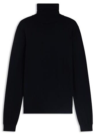 HUGO Herren San Thomas-M Regular-Fit Rollkragenpullover aus Schurwolle