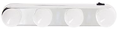 Xanlite ECM200PW - Lampada da specchio a LED, 200 lumen, modalità di fissaggio con ventose (incluse), viti (non incluse), colore bianco neutro
