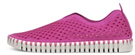 Ilse Jacobsen HORNBÆK | Flache Damen-Schuhe | Slip-On Sneaker mit Recyceltem Mikrofaser-Material und Rutschfester Natur-Gummisohle | Tulip3275 | Leicht Atmungsaktiv Umweltfreundlich