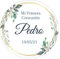 Pegatinas Personalizadas Comunion, Bautizos, Bodas en Vinilo Redondas – Detalles para Invitados de Primera Comunion Niños y Niñas 16 Modelos (Modelo 8)