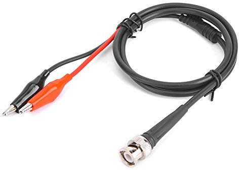 Bnc-Koaxialkabel Cavo Bnc-Zubehör 50 Ω Doppeldraht für Testdraht 90 Cm Befestigungsklemme Testdraht Signalgenerator Sonde Koaxialkabel
