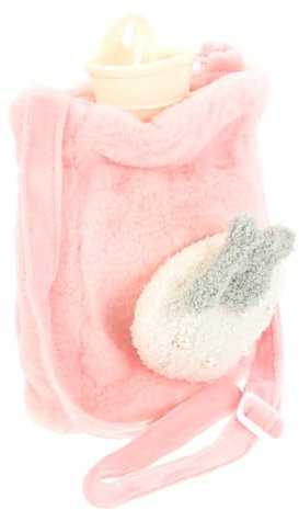 KOMBIUDA Wärmflasche Auslaufsicher Verschleißfester Handwärmer Wiederverwendbare Tragbare Wärmflasche Kompakte Outdoor-zubehör