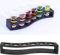 Jwthee Shot Glass Holder, Shot Glasses Serving Tray Wine Shot Glasses Display Shot Glass Tray Holder Organizer for Party Restaurant Bar(cups are not included, only the shelves)