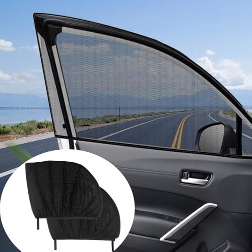 Parasol Coche Ventana Lateral, para Mercedes Benz CLA AMG C117 X117 C118 X118 CLA 180 200 220 Protección UV Parasol Coche Cortinas Sun Shade Interior Accesorios,A 2pcs Front-Window