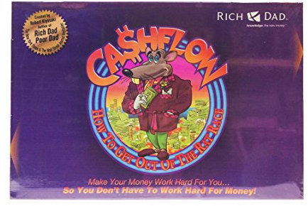 Cashflow 101 Brettspiel Reicher Vater Rich Dad, Robert Kiyosaki, Finanzinvestitionen Lernen (Englische Version) Finanzinvestitionen Reichtum erlangen Vermögenswerte