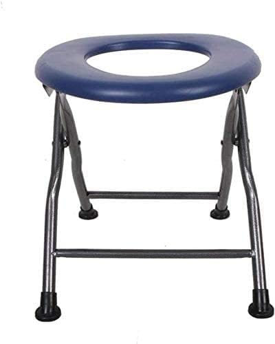 LSHYYDS Faltbare Dusche Bad Hocker Anti-Rutsch Dusche Sitz Hocker Edelstahl Toilettenstuhl Ältere Behinderte