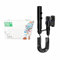 Bidet Handbrause Einsatz für Toilette Toilet Bidet Sprayer Kit Handbrause für Waschbecken, 2m Chrom-Schlauch Doppelsteuerventil Feminine Hygiene Intimdusche Shower Sprayer for Pet (Black-I)