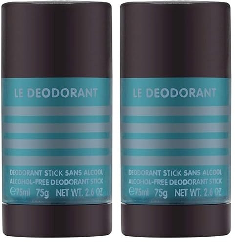JEAN PAUL GAULTIER Le Male Deo Stick Alcohol Free 75 Gr (Packung mit 2)