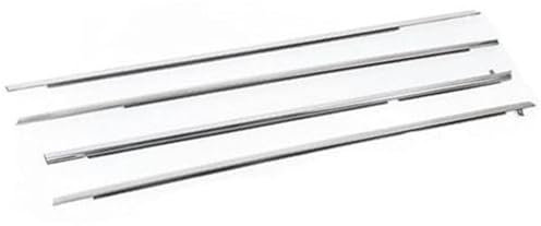 ZAPYVET 4-TLG. Türgurt-Dichtungsset 72410 SDA A01 Gummi-Türfenstergurt-Dichtungsprofil, for Accord, 7. Generation 2003 bis 2007 Türgummi-Dichtungsstreifen