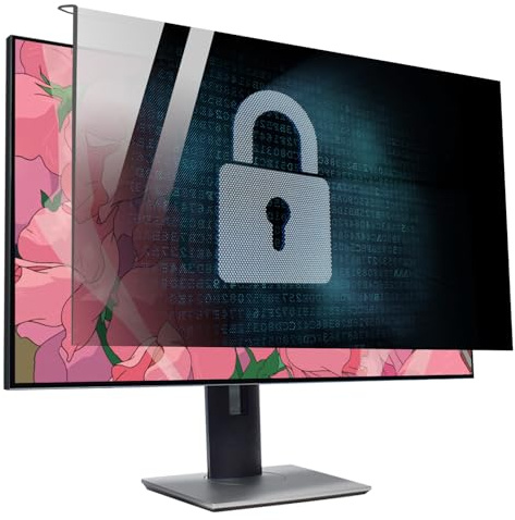 asdchZen Computer Privacy Screen, Universal Laptop Monitor Anti Peeping Film Screen Protector, Anti Scratch Filter For Office,32in 730x440mm
