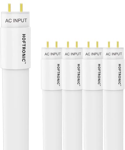 HOFTRONIC - 5er Set LED Röhre 120cm - 18 Watt 1980 Lumen (110lm/W) - T8 G13 - LED Leuchtstoffröhre Flimmerfrei - Neutralweiß 4000K Tube Röhrenlampe - Lebensdauer: 30.000 Stunden 3 Jahre Garantie