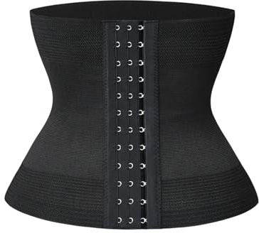 REEYUILOF Vita Trainer Body Shapewear Donna Pancia Guaina dimagrante Donna Pancia piatta Cintura avvolgente dopo il parto Corsetto