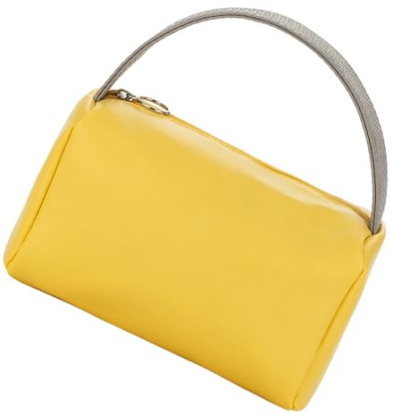 Elnwnnkc PU Reise Kosmetiktasche, geräumige Kulturbeutel Organizer, Handtrage Aufbewahrungstaschen für Damen, Reise Kulturbeutel Organizer