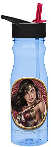 Zak Designs Wonder Woman Movie Tritan-Trinkflasche, 750 ml, mehrfarbig