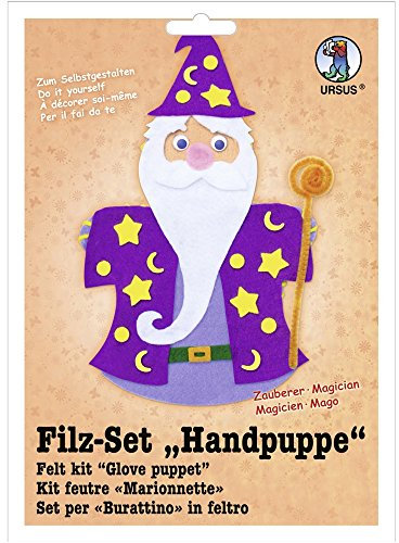 Filz-Set Handpuppe Zauberer