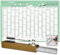 Plakatkalender 2025 abwischbar Plakatwandplaner Wandplaner Büro Planer Motiv Chaos mit Folienstift 70 x 50 cm