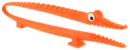 Pylônes Mini Croc' - Orange Eis-Zange, 14 x 3,3 x 1,7 cm, Kunststoff, Modern
