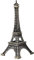 Heaveant Eiffelturm Modell, Metall-Eiffelturm-Statue, Bronze Tone Paris Eiffelturm Figur Statue, Vintage Zinklegierung Handwerkskunst-Statuenmodell für Souvenirs (25 cm)