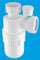 Anti-Syphon Bottle Trap White 32mm, Material: Polypropylene, Trap Application: Sink & Basin, Pack of 1