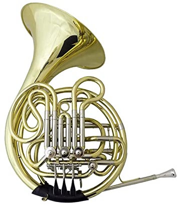 Hörner F/Bb Waldhorn Mit Koffer Mundstück Feste Glocke Französisch Hörner Musikinstrumente Gelb Messing Horn Blasinstrument