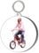 Gift Insanity COMEDY LEGEND SID JAMES RIDING A CHOPPER BIKE - 45mm Keyring