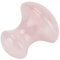 Massaggiatore a Fungo in di Quarzo Rosa Naturale per Viso e Occhi, con Superficie Liscia per la Pelle, Massaggiatore in di Quarzo Naturale