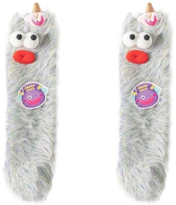 Genérico Calcetines Hombre Deportivos Medias Rejilla Baile Calcetines de felpa de media transpirables cálidos para mujer de Navidad calcetines de lana de secado Medias De Socks Pantys (Grey, One Size)